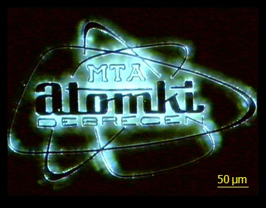 Atomki, logo.