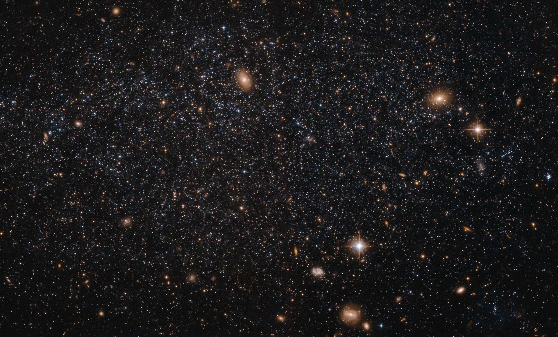 Trpasličí galaxie Leo A. Kredit: NASA / ESA / Hubble / Judy Schmidt, www.geckzilla.com.
