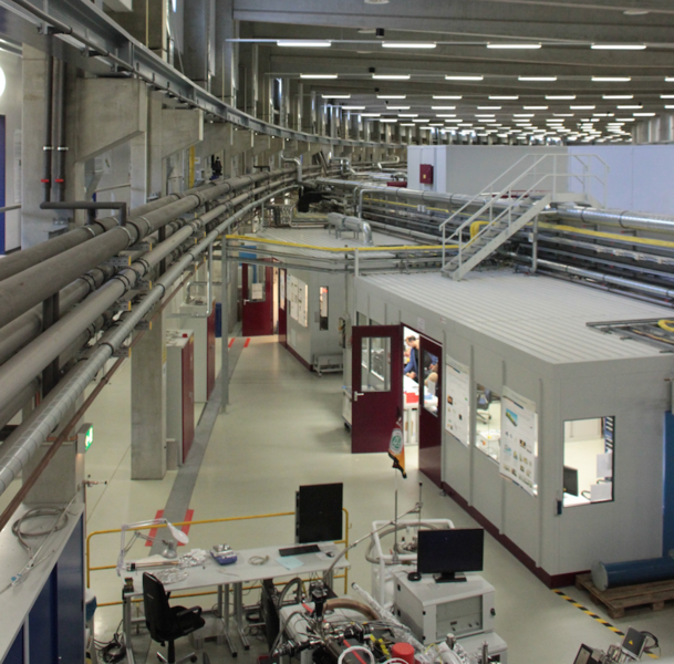 Laboratoře DESY, Hamburk. Kredit: Uvainio / Wikimedia Commons.