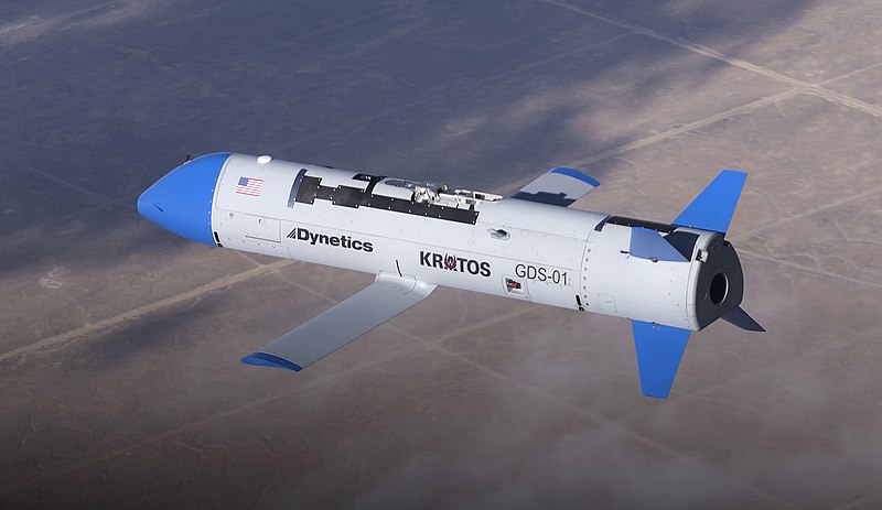 Test dronu Gremlin v listopadu 2019. Kredit: DARPA.