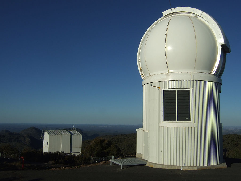 Teleskop SkyMapper, Siding Spring Observatory. Kredit: Iridia / Wikimedia Commons.
