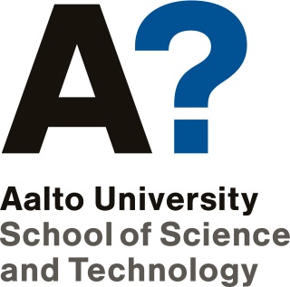 Logo Aalto university.