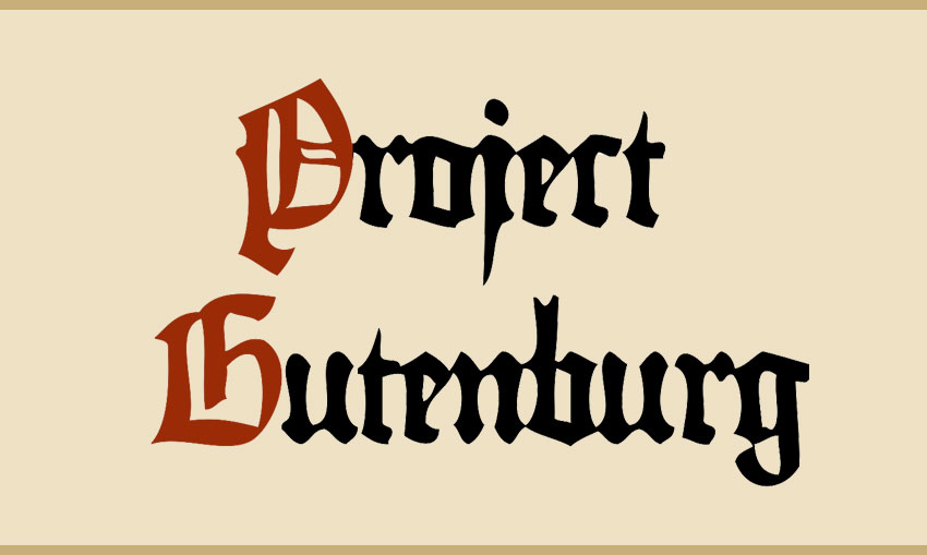 Project Gutenberg.