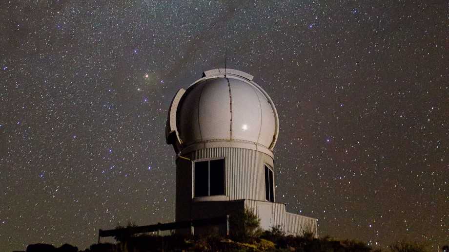 Teleskop ANU SkyMapper. Kredit: ANU.