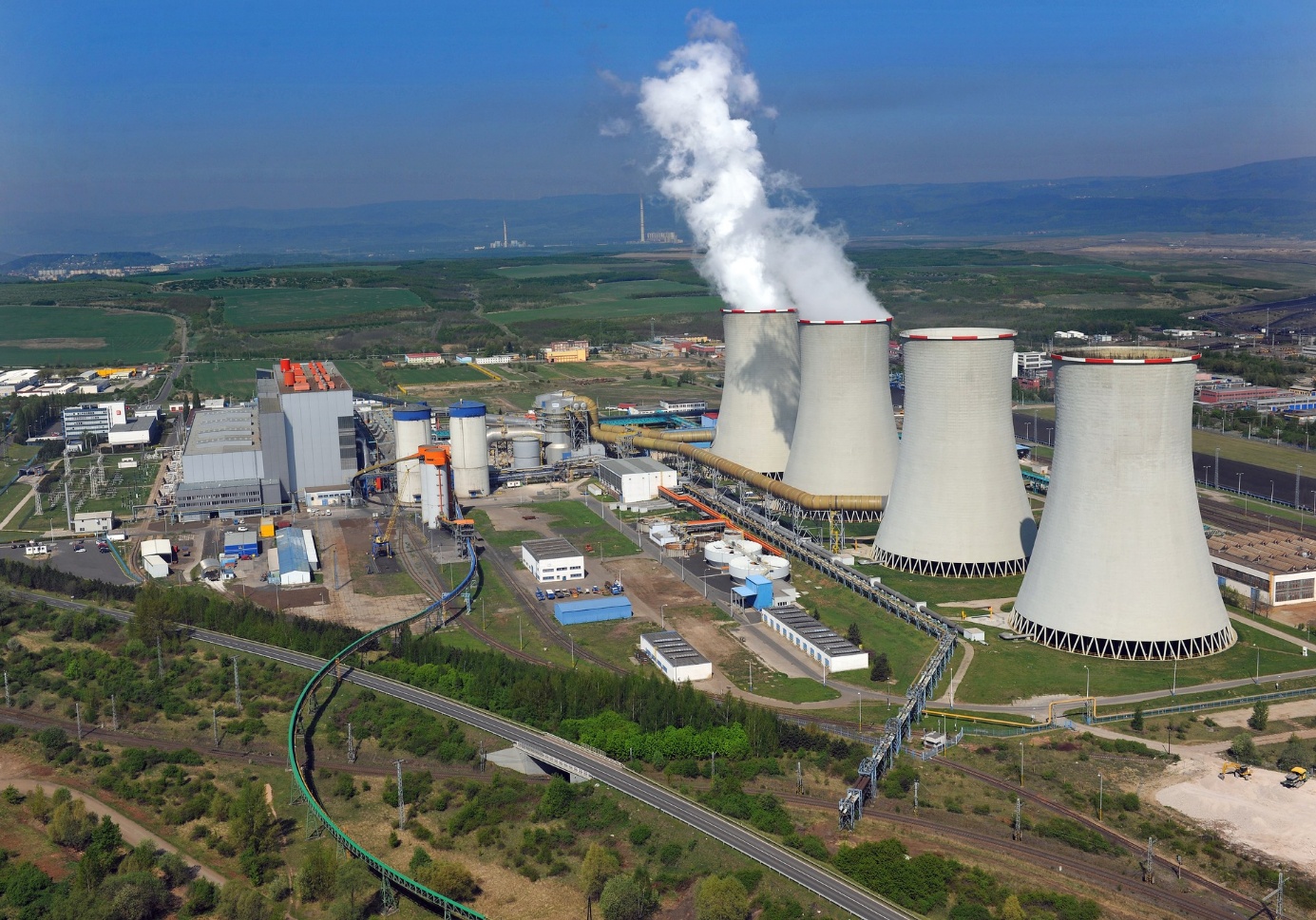 Malé modulární reaktory by mohly nahradit uhelné v elektrárně Tušimice (zdroj ČEZ)