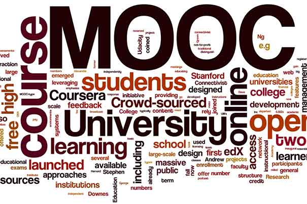 Online kurzy MOOC. Kredit: Harvard University.