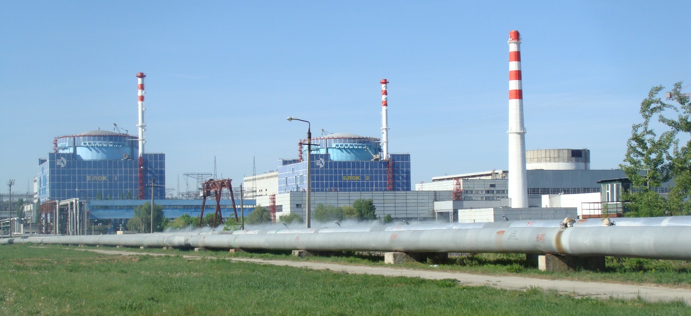 Chmelnická jaderná elektrárna (zdroj Wikipwedie, RLuts).