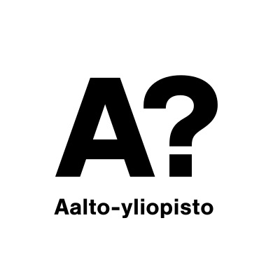 Netradiční logo Aalto University.