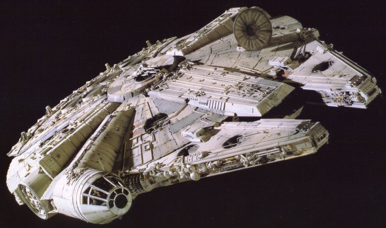 Millenium Falcon. Kredit: Lucasfilm.