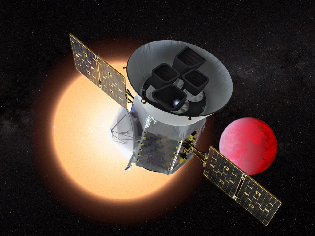 Observatoř TESS se zaměřila na hledání planet u blízkých rudých trpaslíků (zdroj NASA).