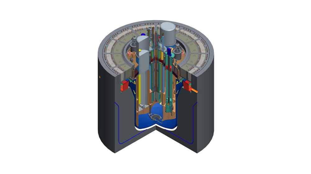 Schéma samotného reaktoru MYRRHA (zdroj SCK-CEN).