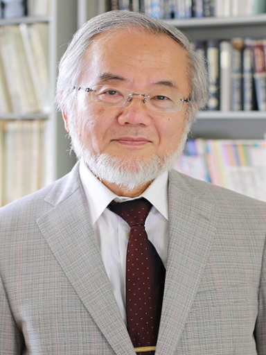 JoĹˇinori Ă“sumi, 71 let. Kredit: Ministry of educations, culture, sports, science and technology, Japan.