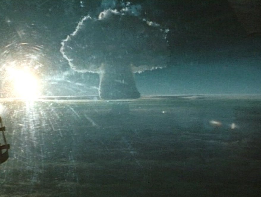 Zatím největší termojadernou bombou byla ruská Car bomba testovaná v roce 1961 (zdroj atomicarchive.com)