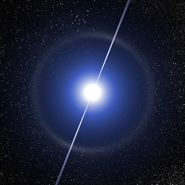 Pulsar. Kredit: Elmi1966 / Wikimedia Commons.