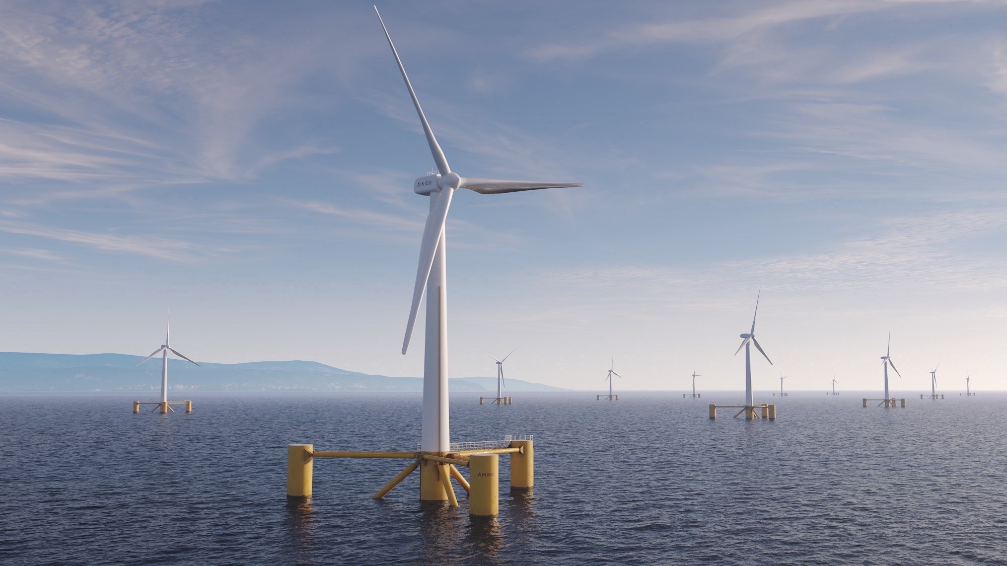 Farma datacenter. Kredit: Aikido Technologies.