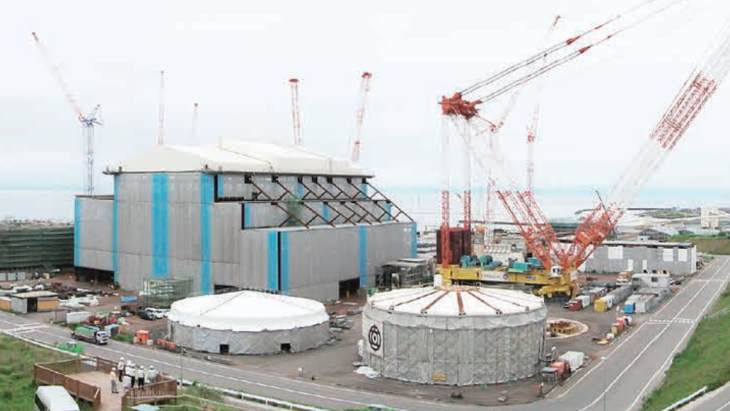 Budovaný nový blok Óma 1 bude opožděn o další dva roky (zdroj J-Power).