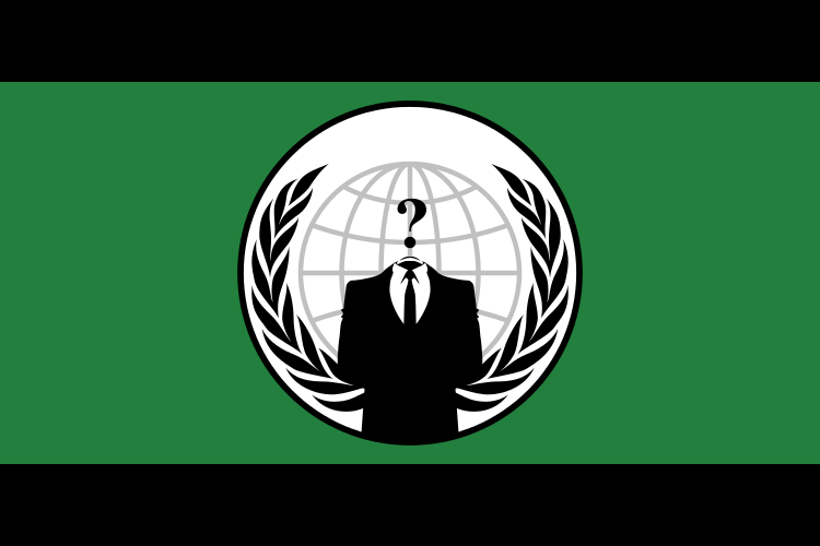 Vlajka Anonymous