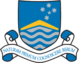Logo Australian National University.