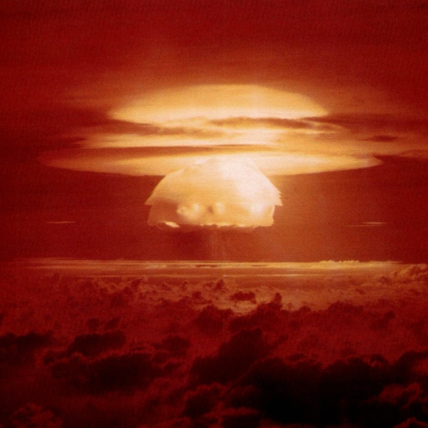 Castle Bravo, 1954. Největší exploze v režii USA. Kredit: US Department of Energy.