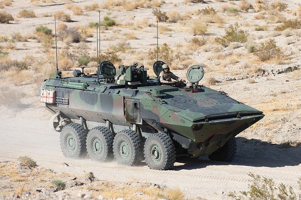 Amphibious Combat Vehicle (ACV). Kredit: Cpl. Jamin Powell, Wikimedia Commons.