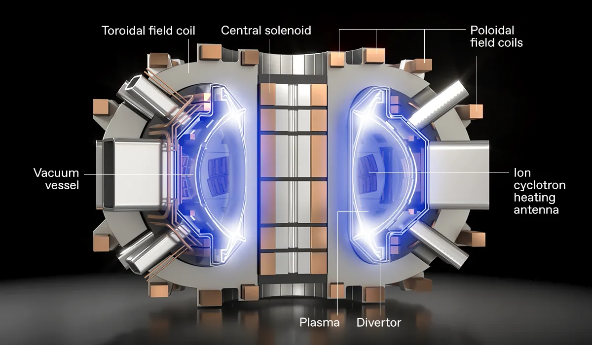 Tokamak SPARC (kredit CFS)