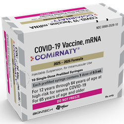 mRNA vakcína Comirnaty. (Kredit:  Pfizer/BioNtech)