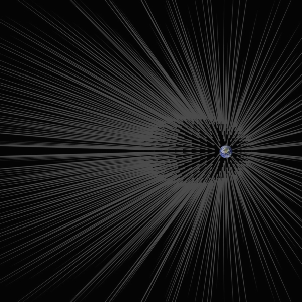MĂˇ ZemÄ› vlasy zÂ temnĂ© hmoty. Kredit: NASA / JPL-Caltech.