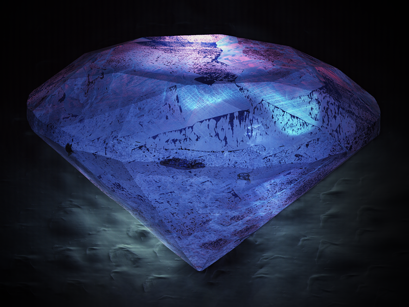 Diamant zřejmě nachází nové pozoruhodné využití. Kredit: Pavel.Somov, Wikimedia Commons, CC BY-SA 4.0.