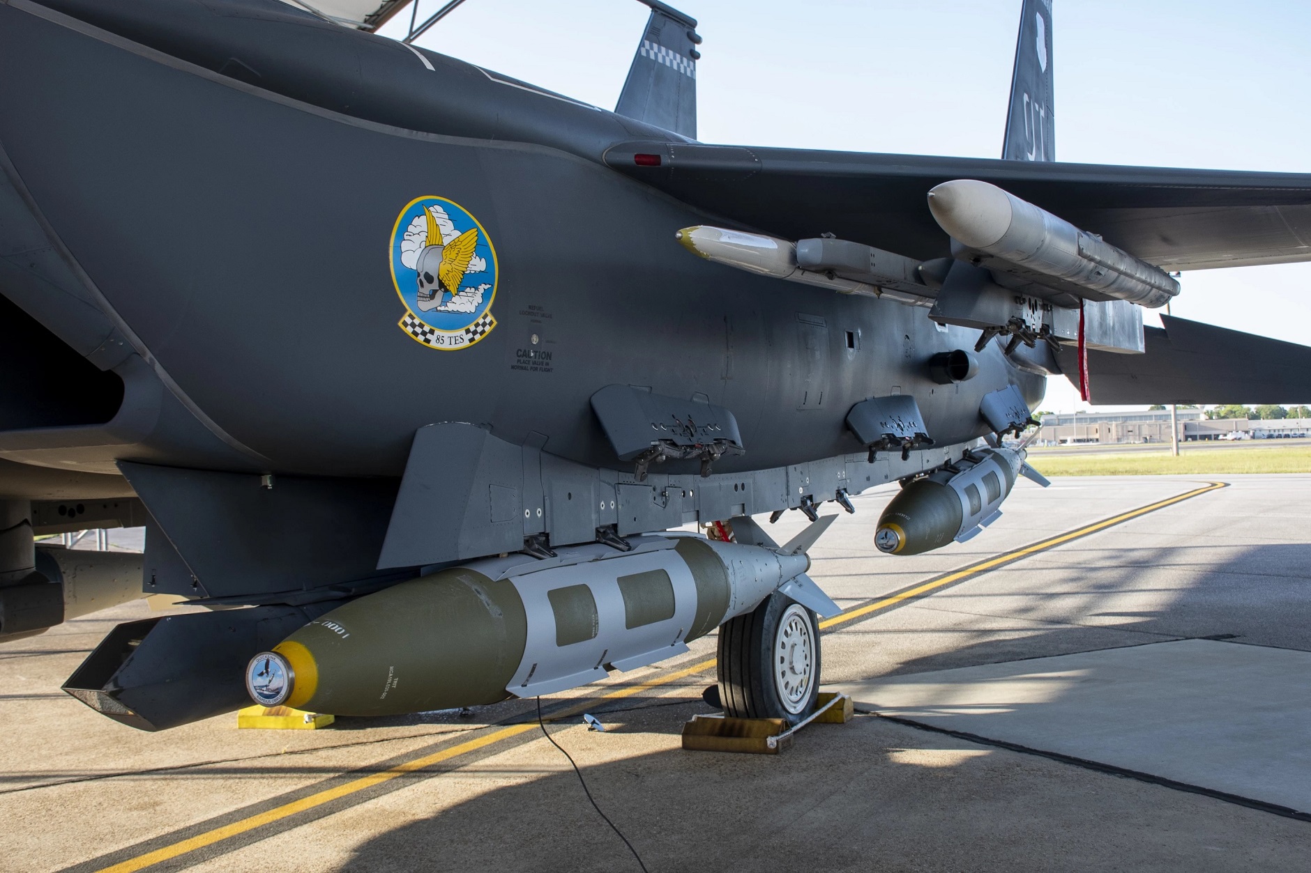 Letoun s pumami Quicksink. Kredit: US Air Force photo/1st Lt Lindsey Heflin.