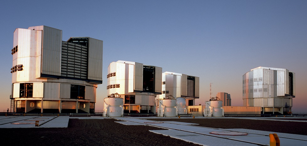 Evropská jižní observatoř(ESO). Cerro Paranal, Atacama, Chile.