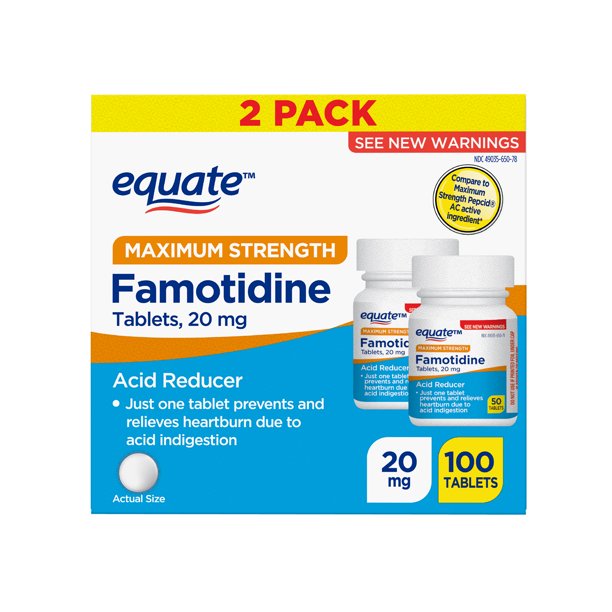 Famotidine. Kredit: Walmart.