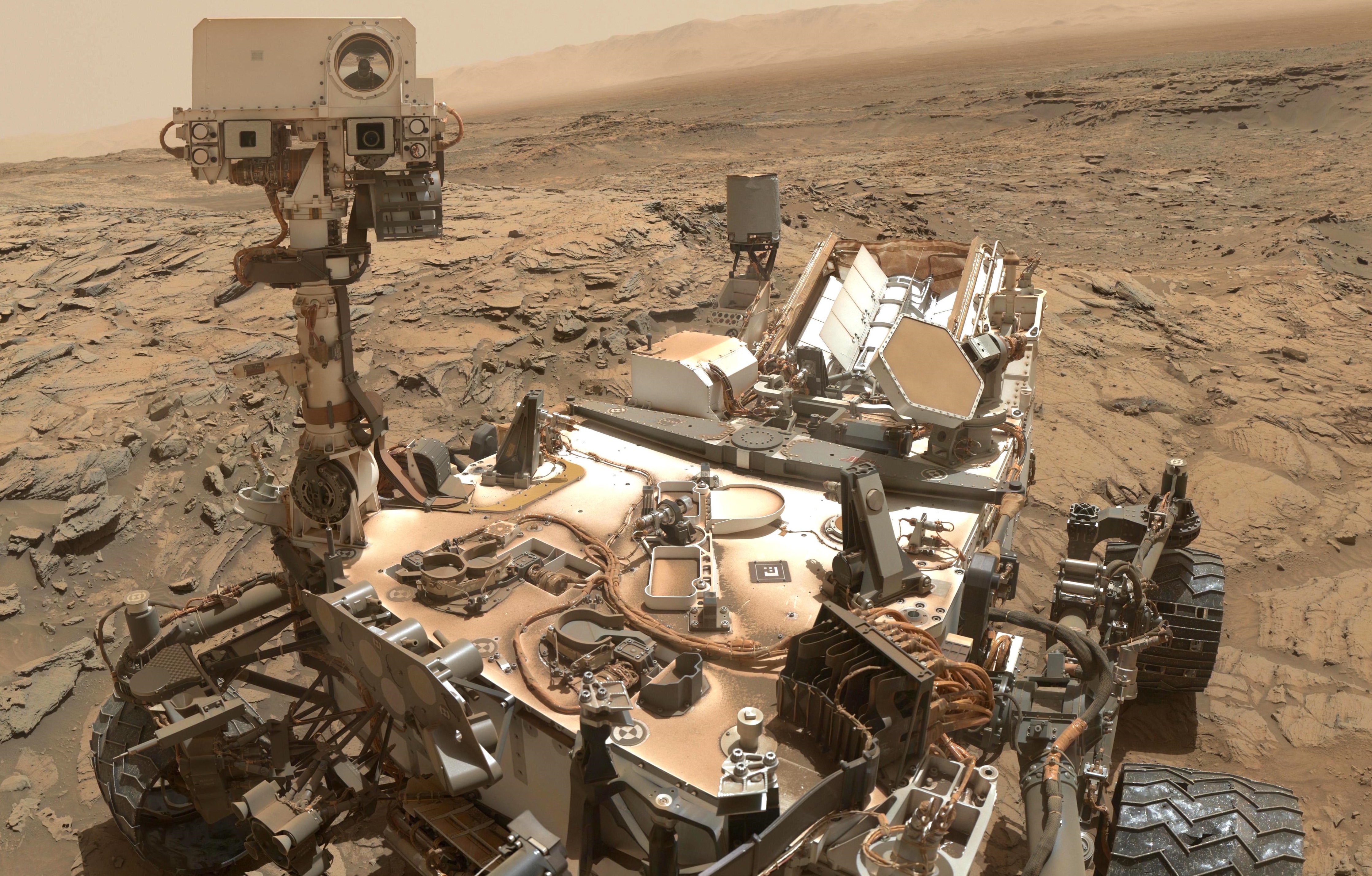 Rover Curiosity (Kredit: NASA)