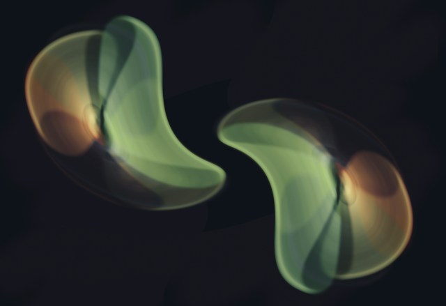 2 entanglované fotony (ilustrace). Kredit: Mariola Grobelska/Unsplash.