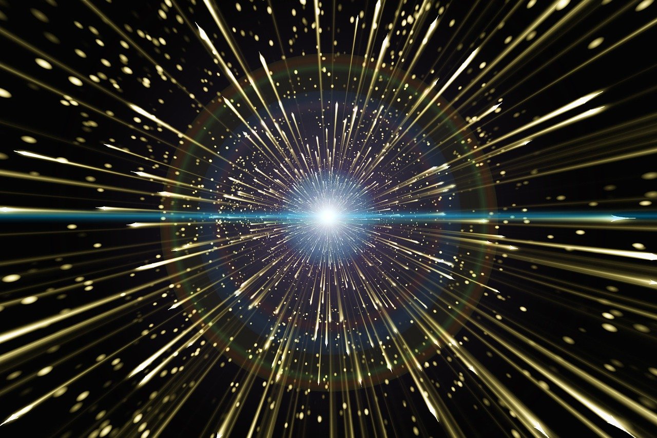 Detekujeme explozi černé díry? Kredit: Pixabay, CC0.