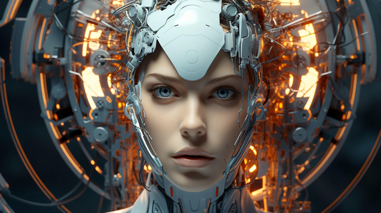 AI face. Kredit: Pixabay, CC0.