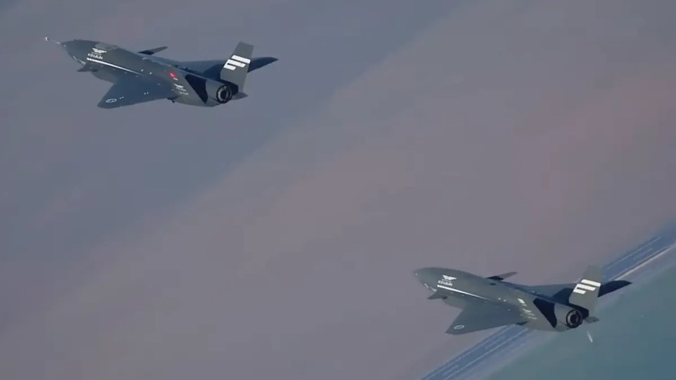 Autonomní duo. Kredit: Baykar.