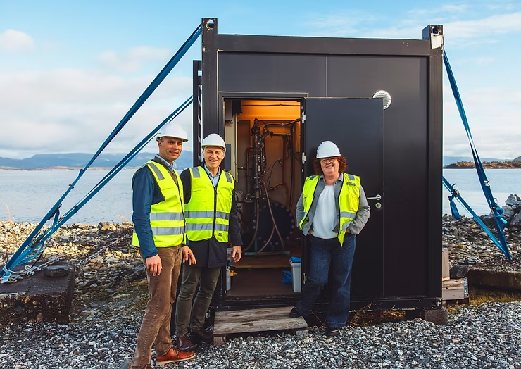 Flocean One u Mongstadu. Kredit: Flocean.