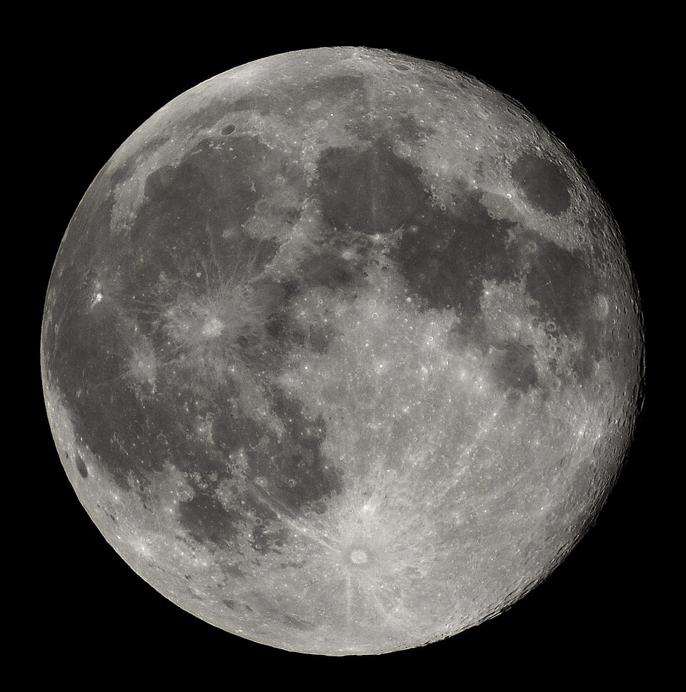 Takto Měsíc uvidíme i dnes.  Modrý nebude. (Foto: Luc Viatour, Wikipedia CC BY-SA 3.0)