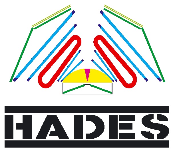 HADES Collaboration, logo.