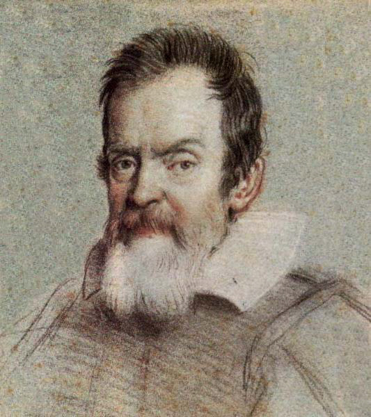 Galileo Galilei asi v 60 letech. Ottavio Leoni, asi 1624. Biblioteca Marucelliana, Florence. Kredit: Shimmin, Wikimedia Commons.