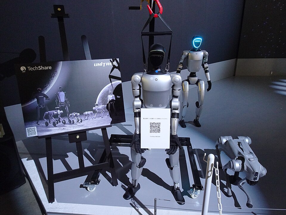 Roboti Unitree. Kredit: Unitree.