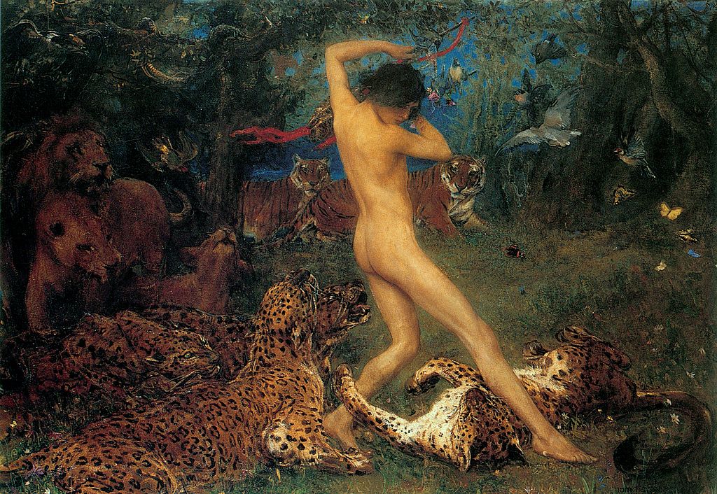 Orfeus. John Macallan Swan, 1896. Lady Lever Art Gallery Liverpool, LL 3138. Kredit: Art Renewal Center via Wikimedia Commons.