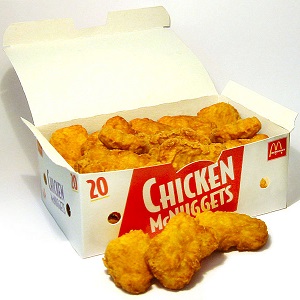 Chicken McNuggets. Kredit: KFC.