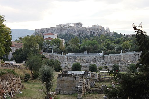 Kerameikos v Athénách, u antického hřbitova. Kredit: carlos corzo, Wikimedia Commons.