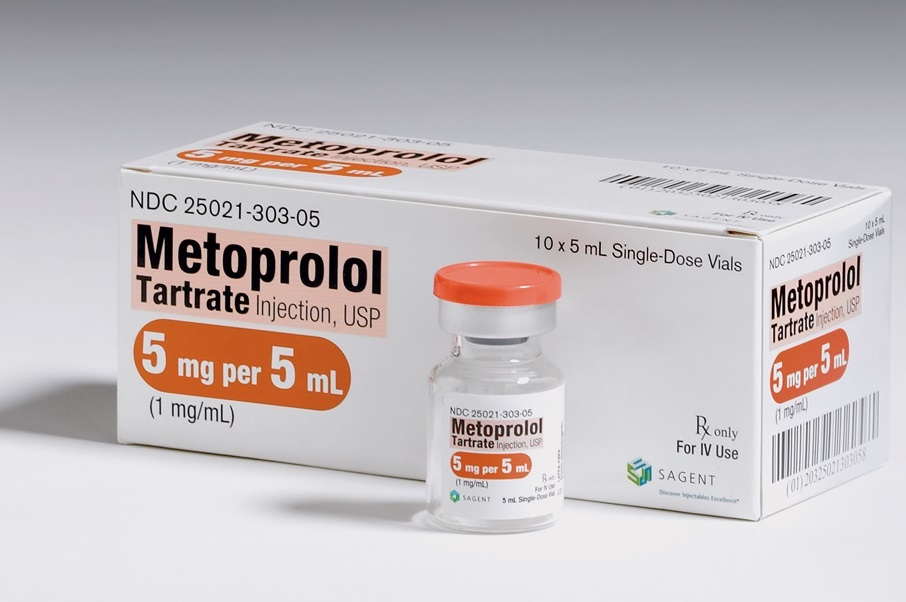 Metoprolol je účinnou látkou v lécích, které známe pod obchodními jmény jako Lopressor, Toprol-XL, Selokeen,  Minax,  Metrol, Betaloc, Bloxan, Neobloc, Presolol, Corvitol, Met-XL, Metolar, Starpress, Restopress,…