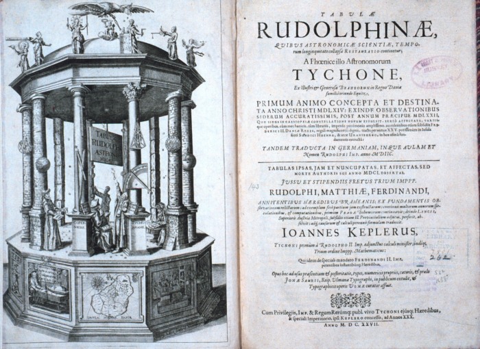 Katalogizaci hvÄ›zd a planet podle mÄ›Ĺ™enĂ­Â Tychona de Brahe provedl Johannes Kepler v roce 1627 a uveĹ™ejnil v RudolfĂ­nskĂ˝ch tabulkĂˇch. O jejich vlastnictvĂ­ tehdy Katalogizaci hvÄ›zd a planet podle mÄ›Ĺ™enĂ­Â Tychona de Brahe provedl Johannes 