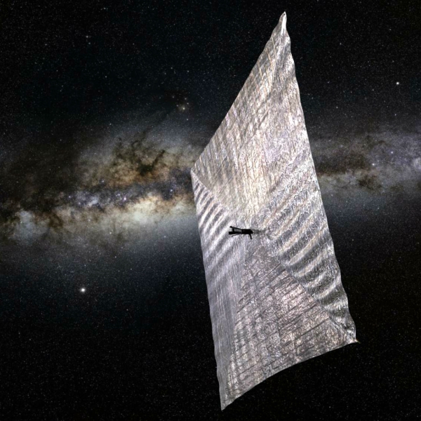 Projekt LightSail. Kredit: Josh Spradling / The Planetary Society.
LightSailTIT.jpg