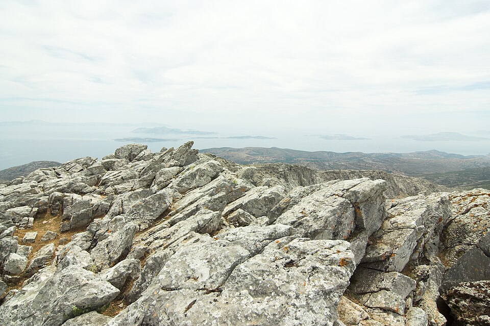 Malé Kyklady z naxijské hory Zás. Kredit: Zde, Wikimedia Commons. Licence CC 4.0.