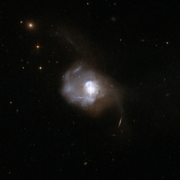 Markarian 231. Kredit: NASA, ESA, Hubble Heritage.