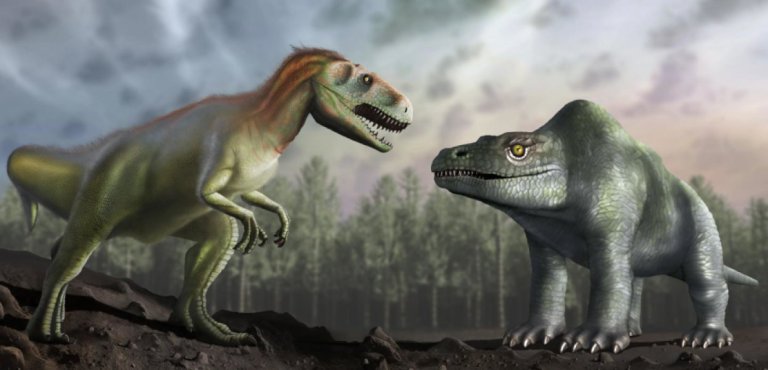 Již letmým pohledem si můžeme povšimnout, jak drasticky se za téměř dvě století změnil pohled na fyziologii a anatomii dinosaurů. První vědecky popsaný dinosaurus Megalosaurus bucklandii je toho dobrým příkladem. Moderní verzi od zastaralé jistě rozl